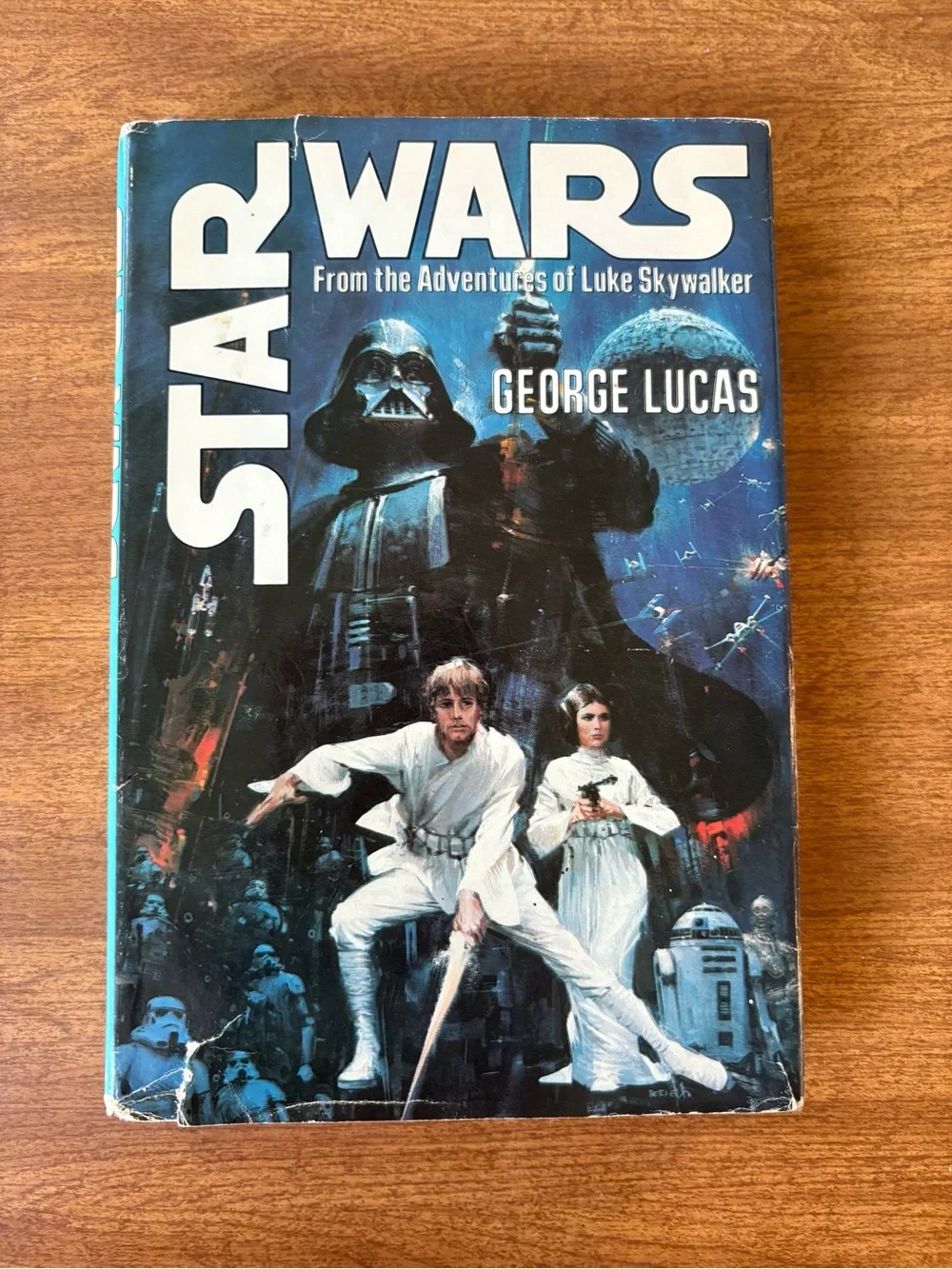 Vintage STAR WARS- From the Adventures of Luke Skywalker 2nd Edition book 1977